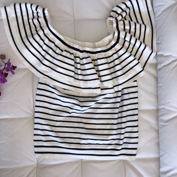 JC Crew off shoulder blouse - Picture 2 of 4